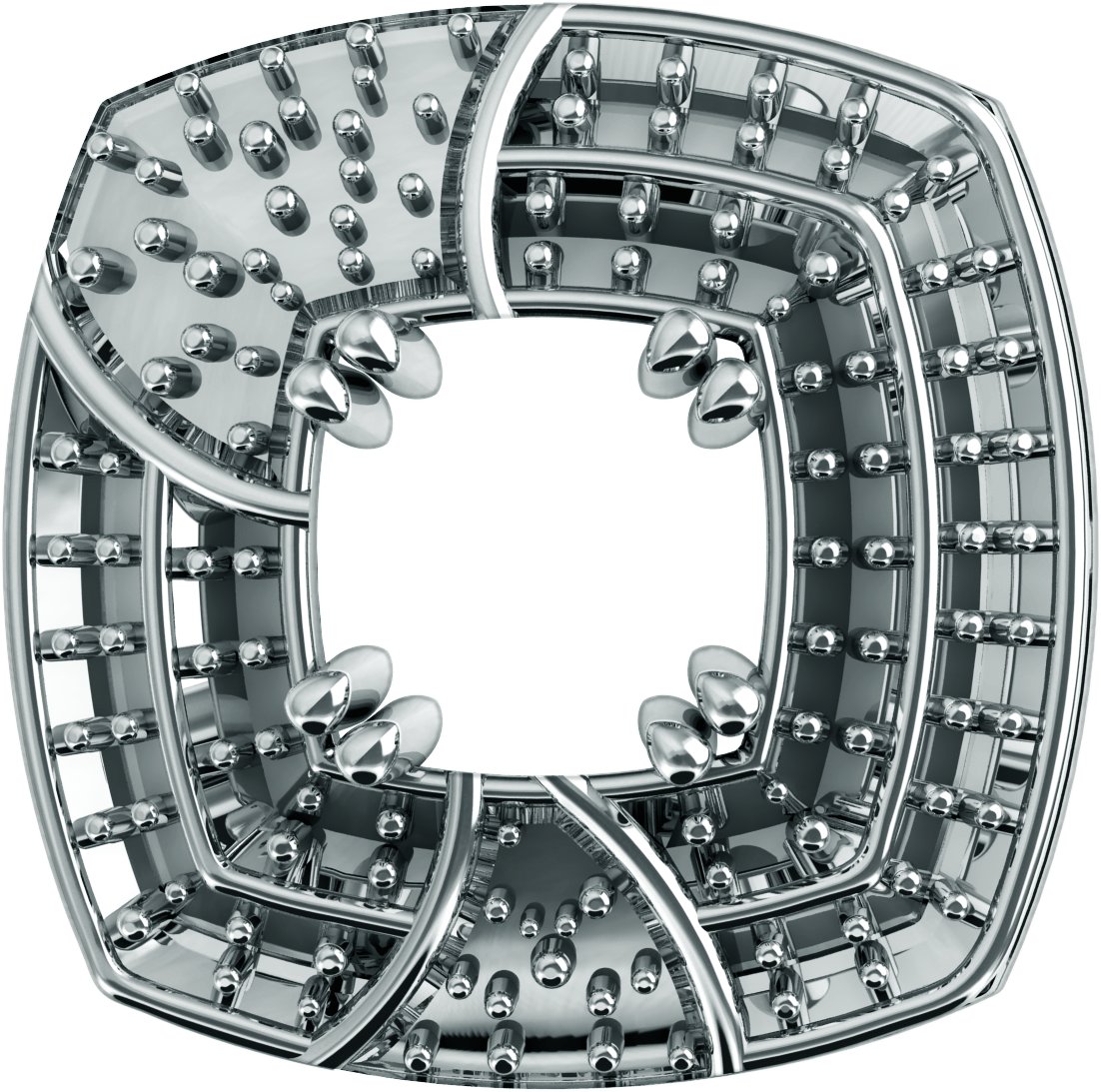 Round Halo-Style Top Setting