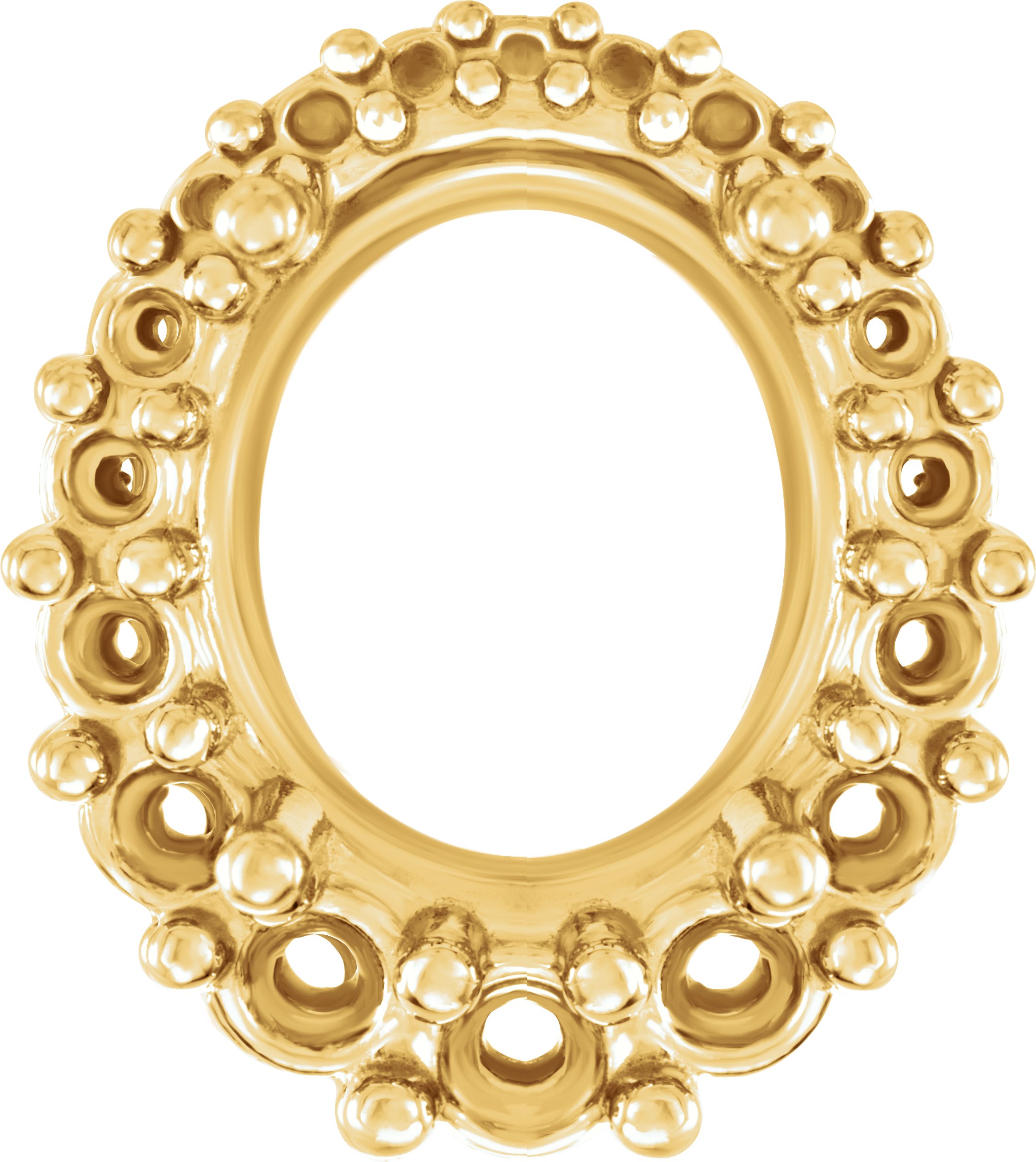 Halo-Style Necklace or Pendant
