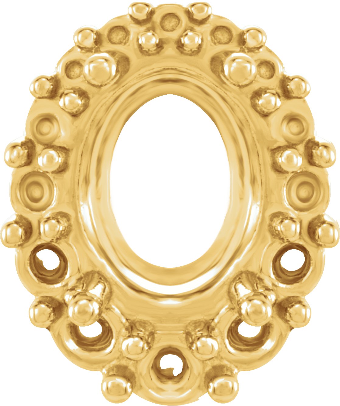 Halo-Style Necklace or Pendant