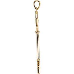 Floral Key Pendant