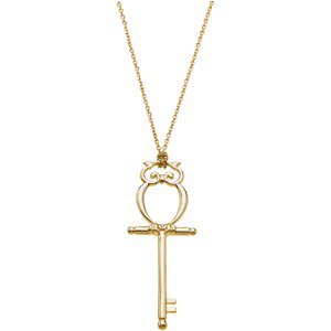 Owl Key Pendant