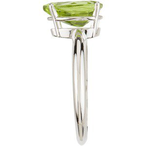 Natural Peridot Ring view 4