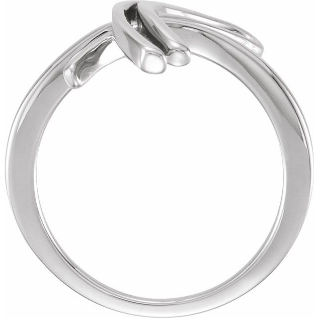Sterling Silver 20.9 mm Freeform Ring