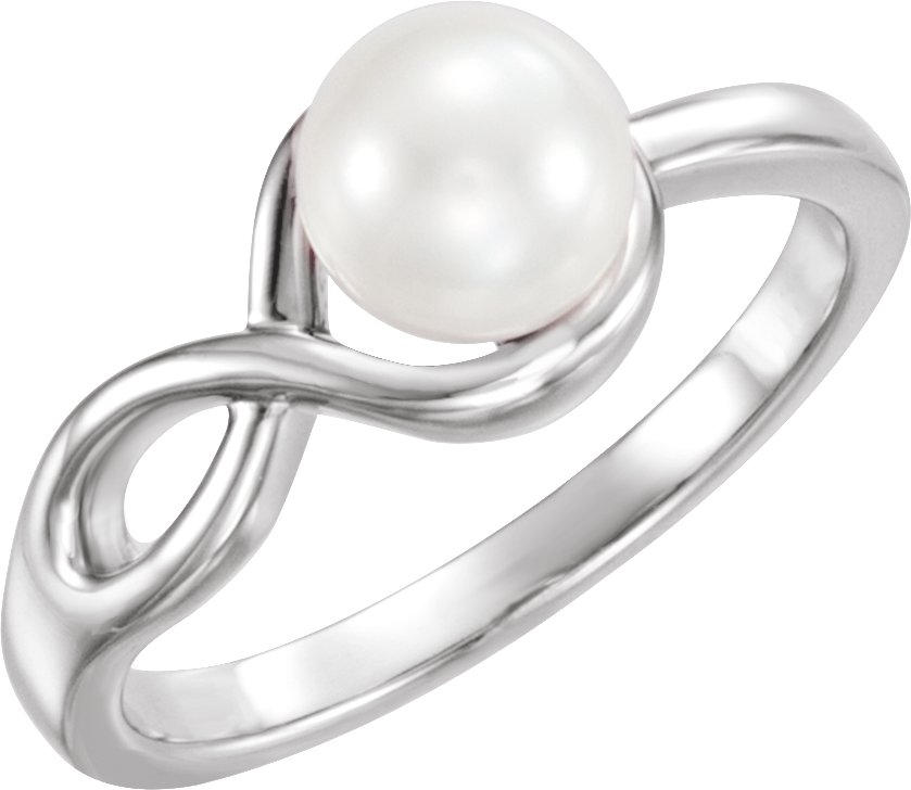 Pearl Freeform Ring