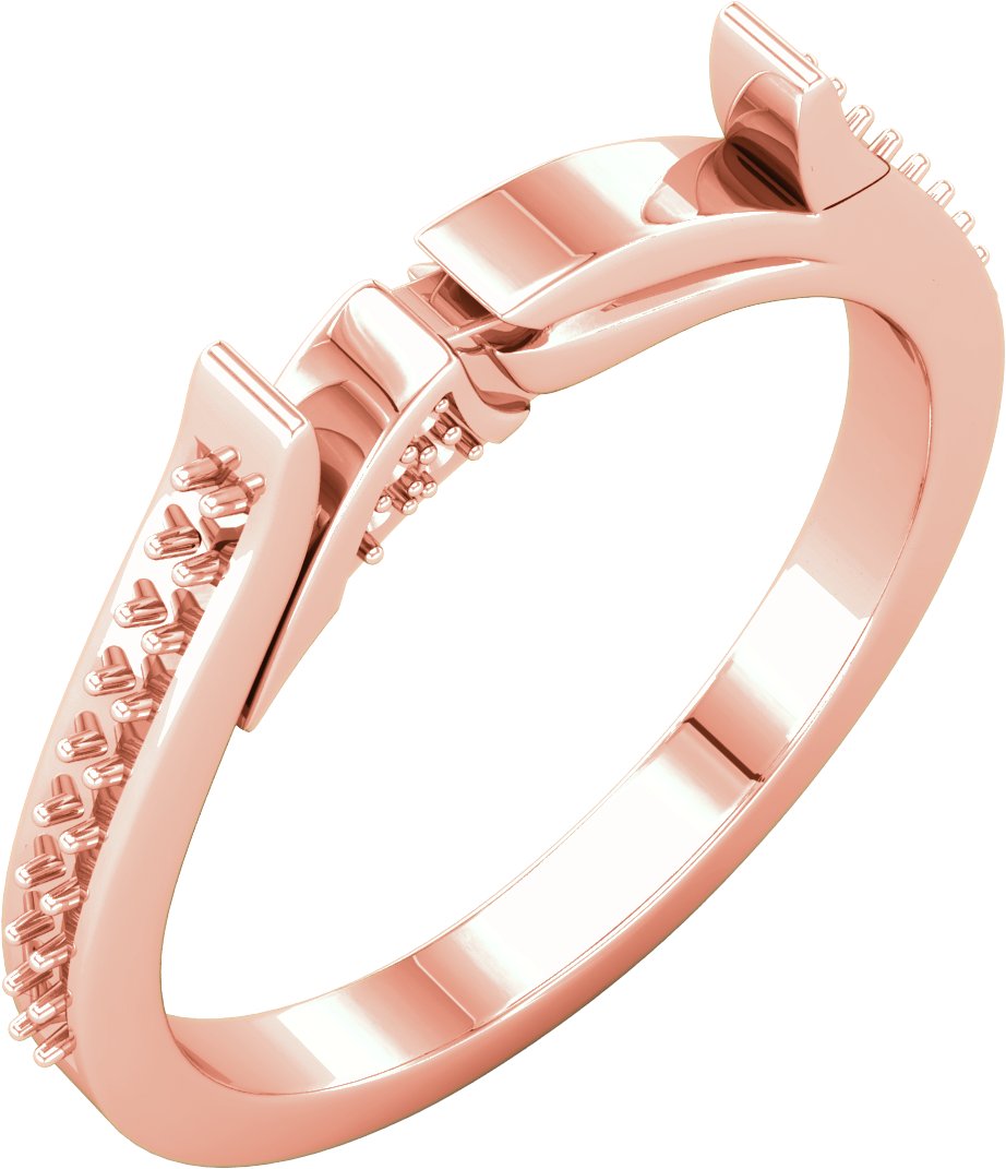 Cathedral-Style Vintage-Inspired Bridged Shank