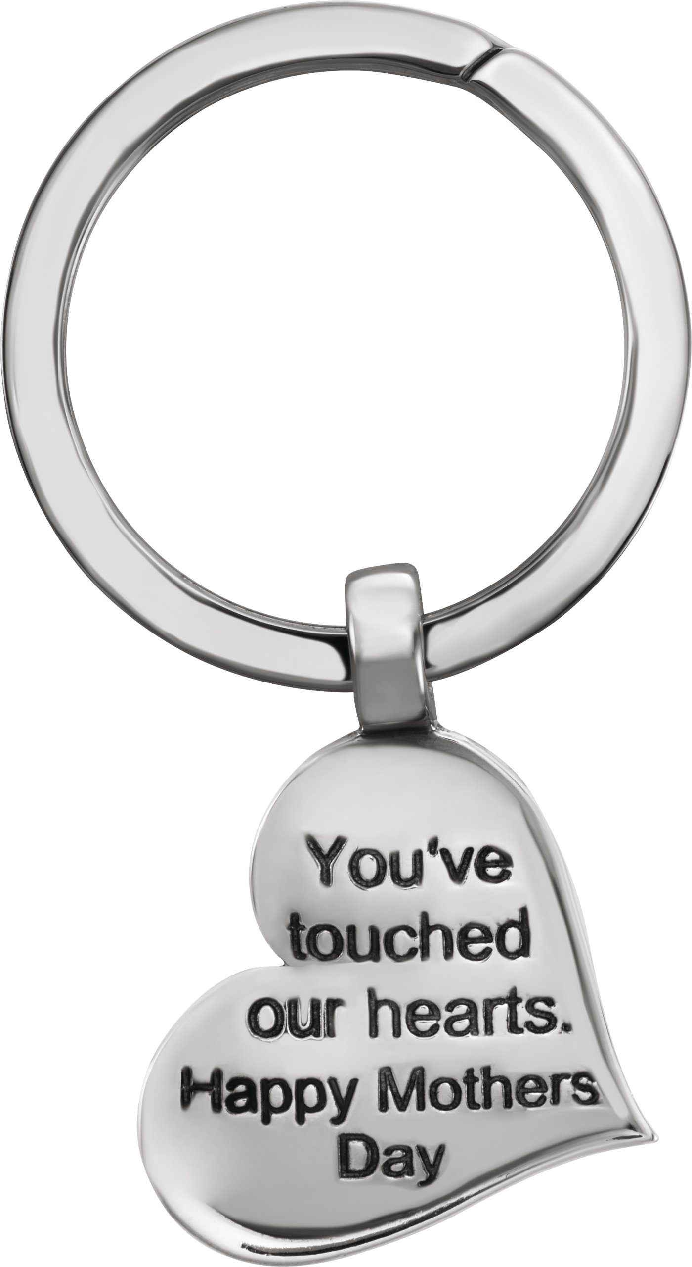 Happy Mother's Day Heart Keychain
