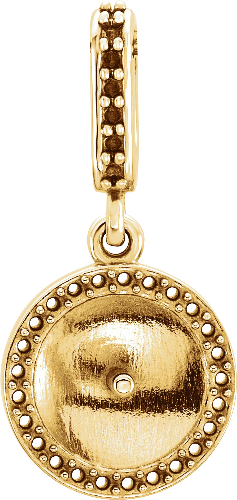 Halo-Style Pearl Pendant