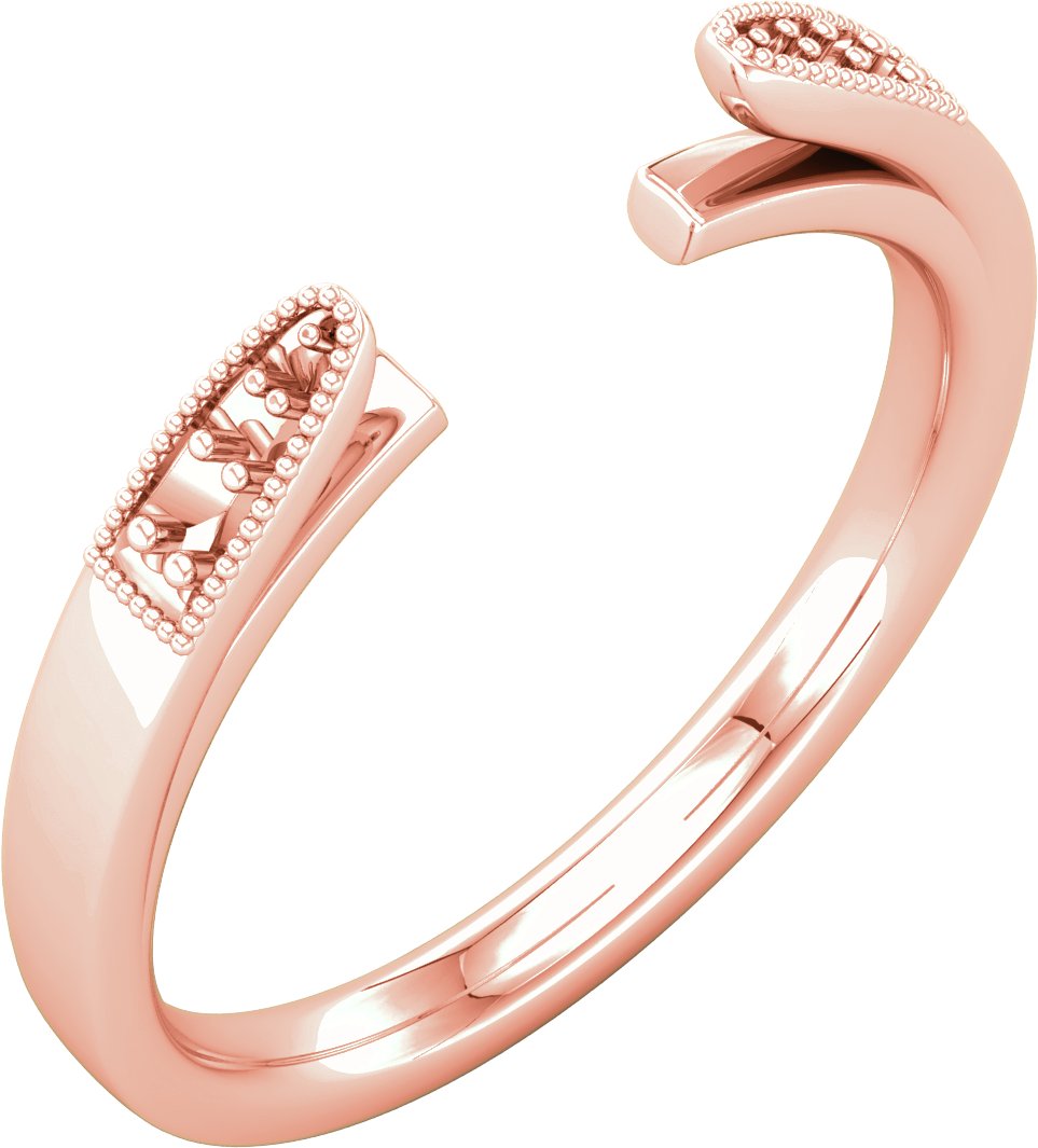 Accented Cathedral-Style Open Shank
