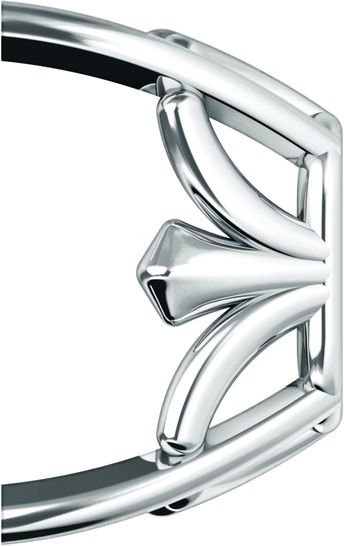 4-Prong Fleur-de-lis Earring Setting