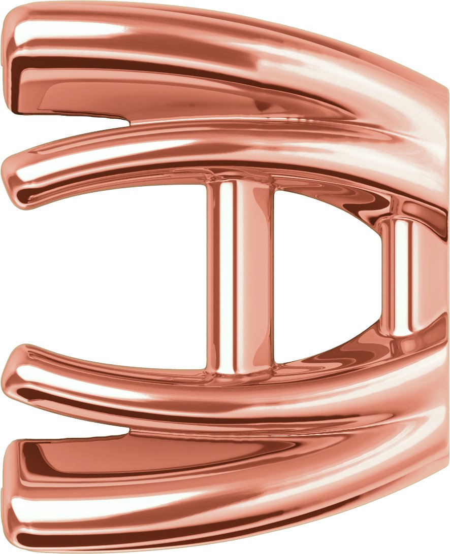 Square 4-Prong Earring Setting