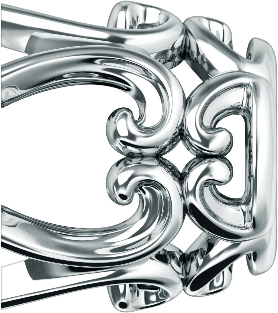 Кръгъл 4-Prong Scroll Earring Setting