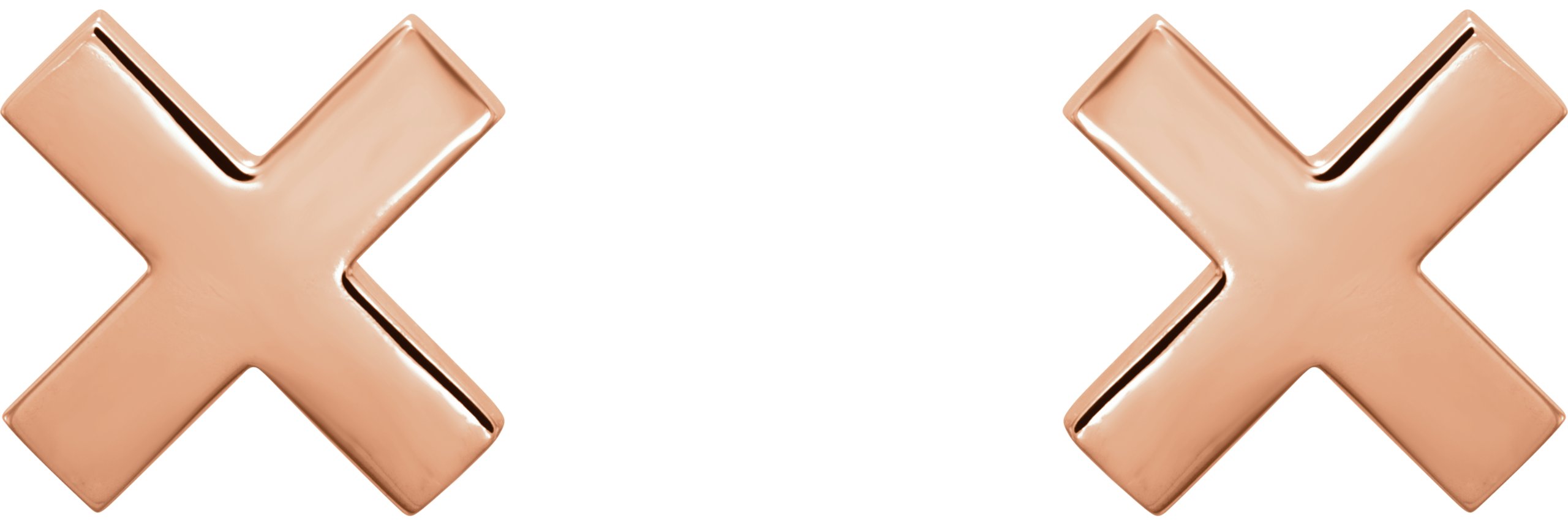 Alternative view of X Earrings