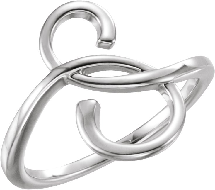 Sterling Silver Freeform Ring