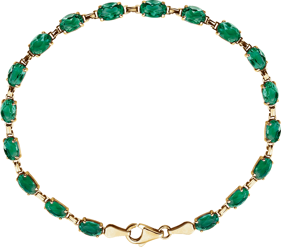 emerald bracelet