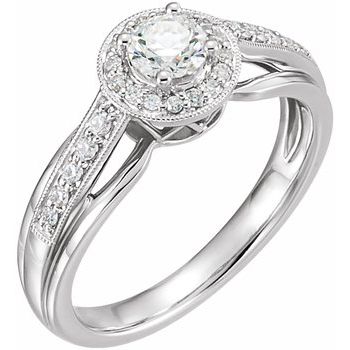 Bridal Diamond .5 CTW Engagement Ring Ref 265874