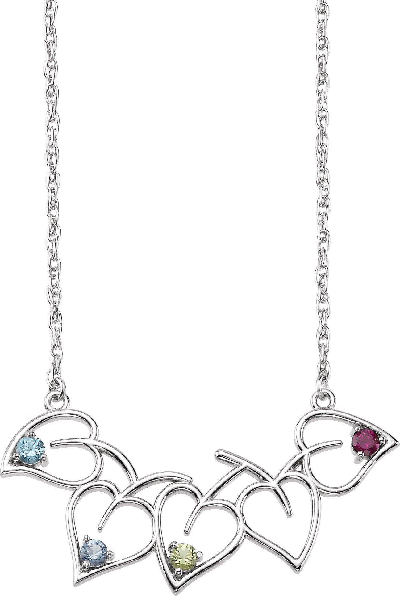 Family Leaf Necklace or Center