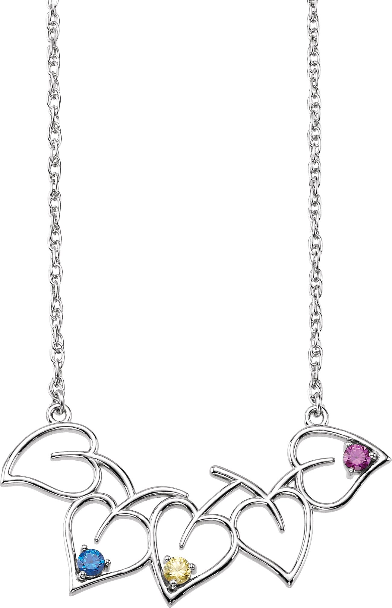 Family Leaf Necklace or Center