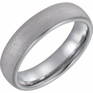 Tungsten Domed Band