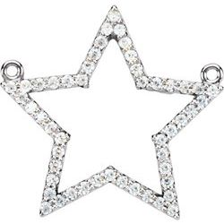 Petite Star Necklace Center Mounting