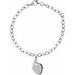 Sterling Silver Heart Charm 7.5