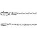 Sterling Silver 2 mm Diamond-Cut Cable 18