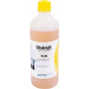Rhodium Ultrabright 1 Litre Plating Solution Room Temperature, Un2796