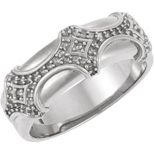 0.5 CTW Diamond Vintage Inspired Band