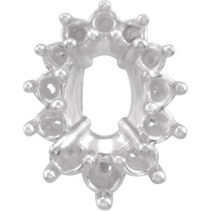Graduated Halo-Style Pendant