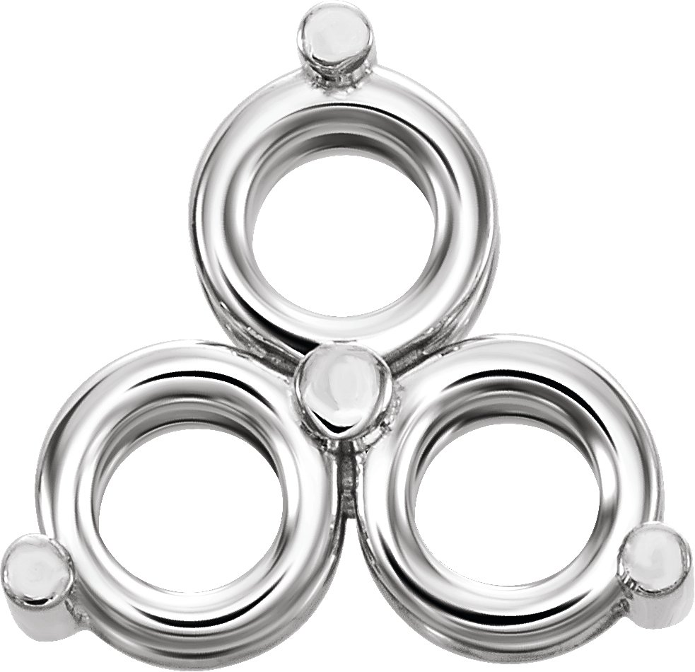 Three-Stone Slide Pendant