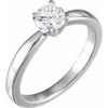 14K Yellow .33 CTW Round Solitaire Engagement Ring Ref 108199