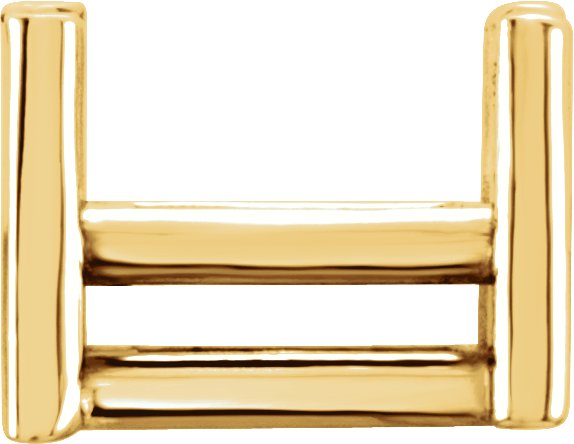 Straight Baguette 4-Prong Basket Setting