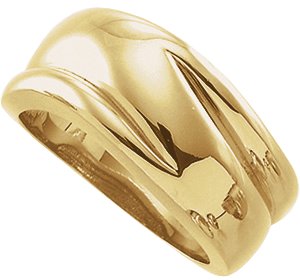 14K White Fashion Ring