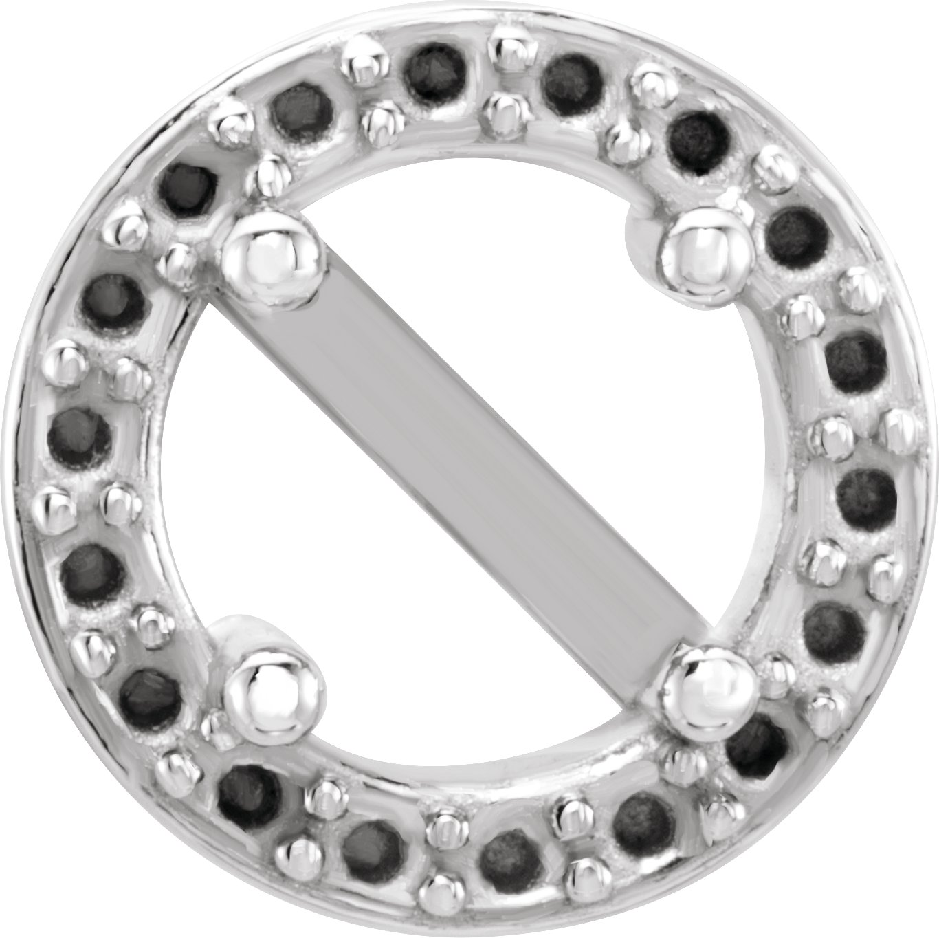 Round 4-Prong Halo-Style Earrings