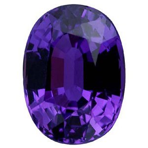 Oval Natural Purple Sapphire (Notable Gems)