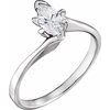 Platinum Marquise Diamond Engagement Ring 1 Carat Ref 553592