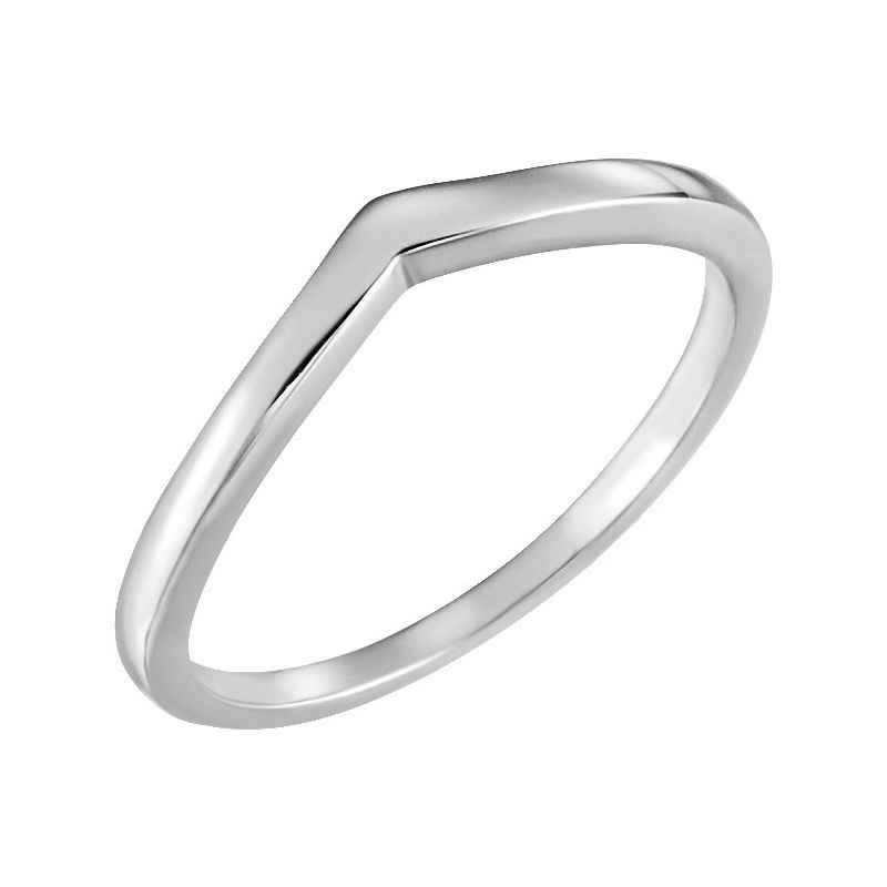 Solitaire Split-Shank Engagement Ring or Band