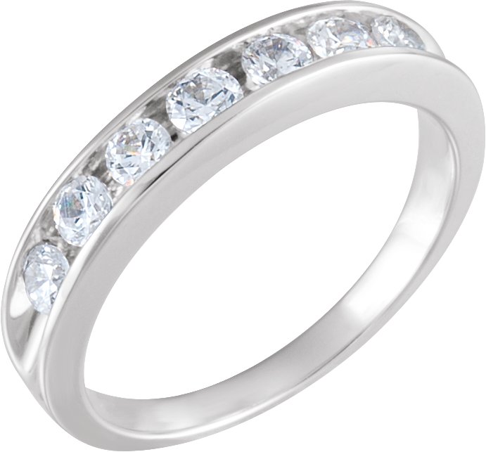 Seven-Stone Anniversary Band