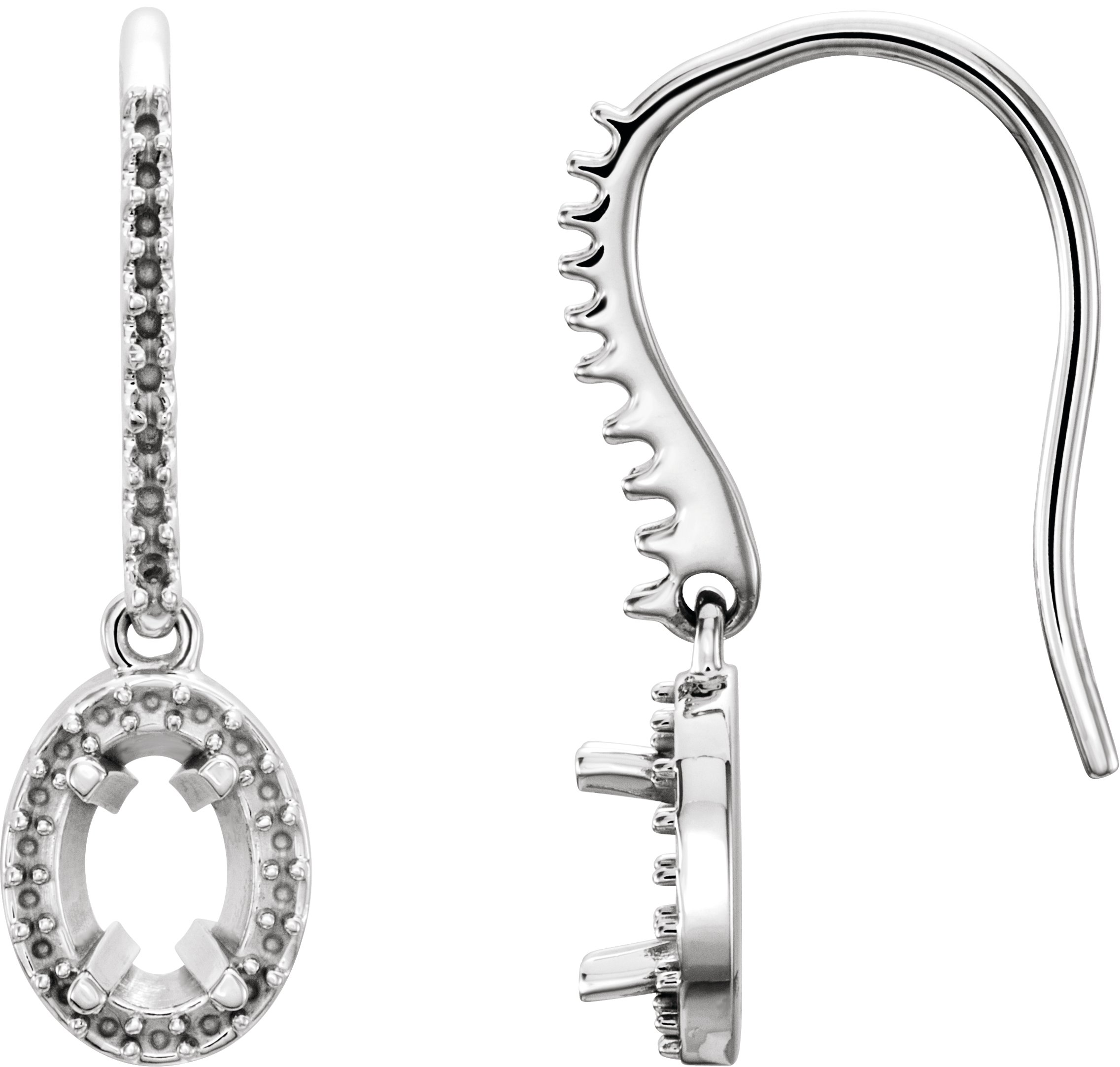 Halo-Style Earrings