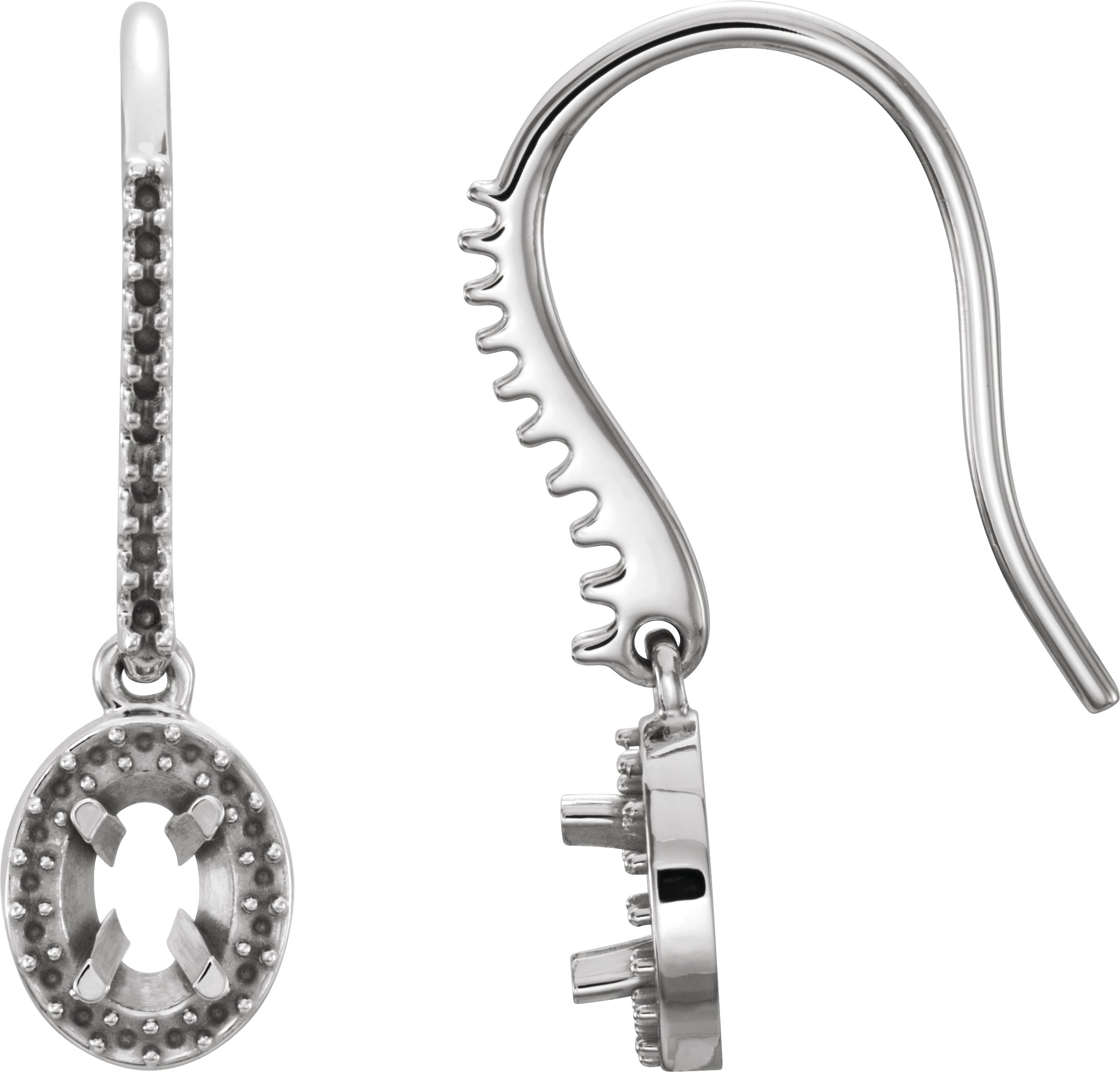 Halo-Style Earrings