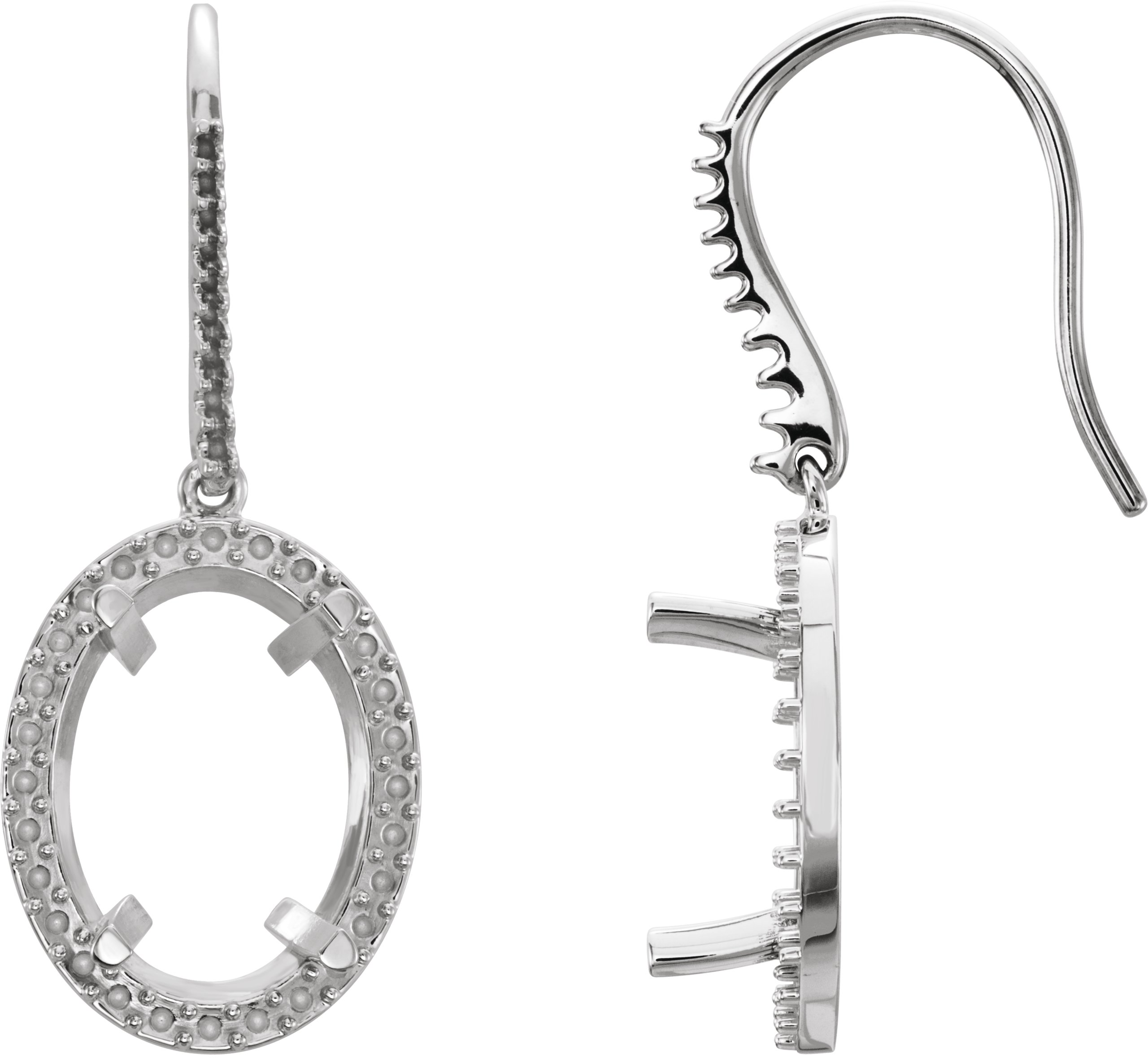 Halo-Style Earrings