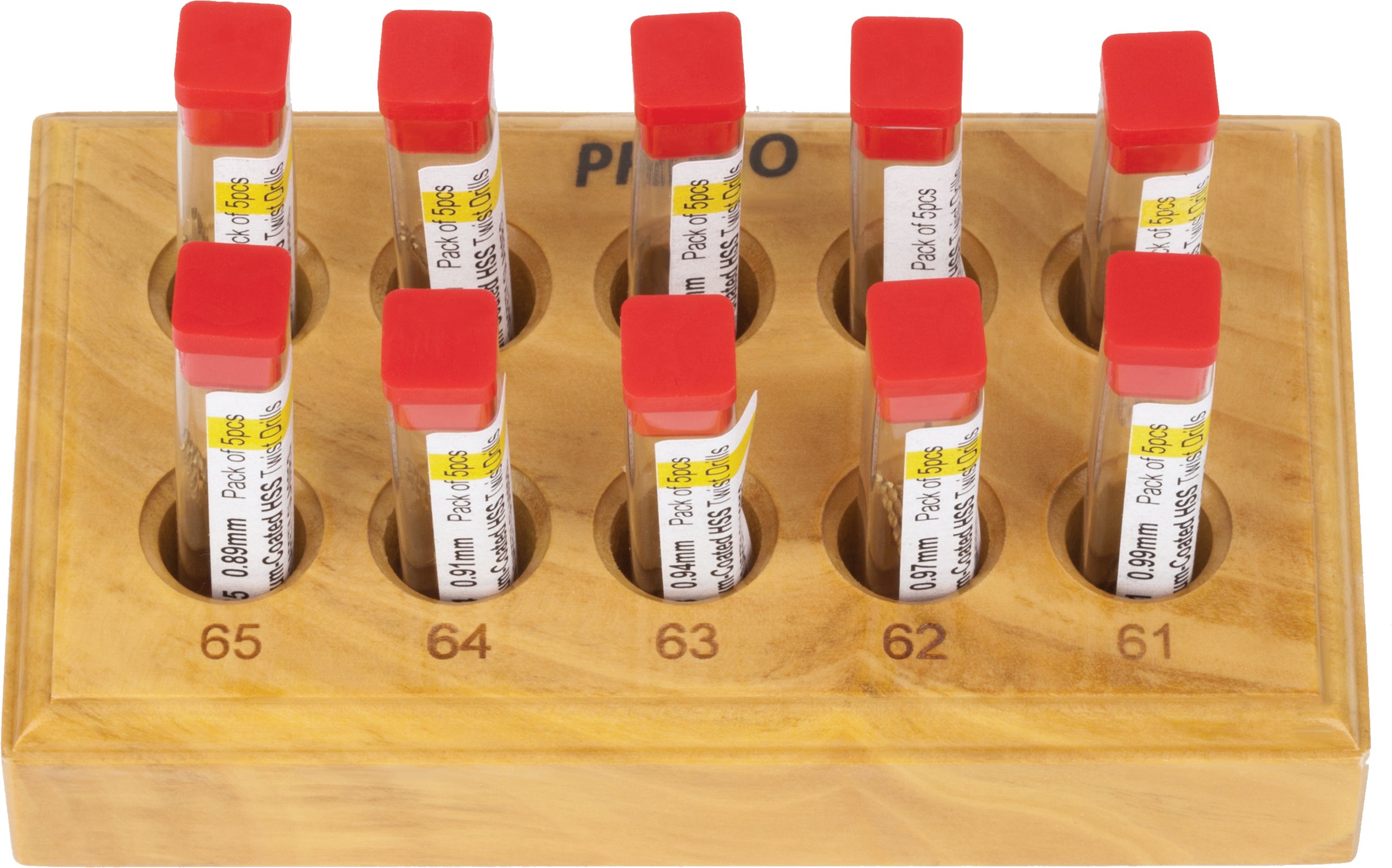 PRIMO® Titanium-Coated High-Speed Jobber Twist Drill Bit Sets