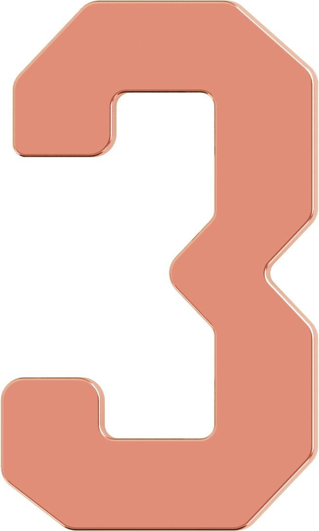 Numeral Trim
