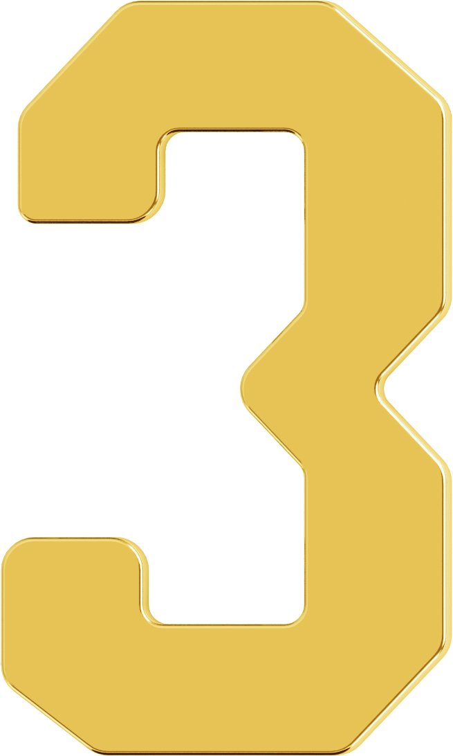 Numeral Trim