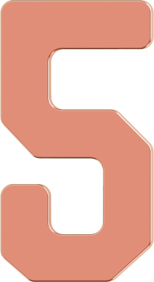 Numeral Trim