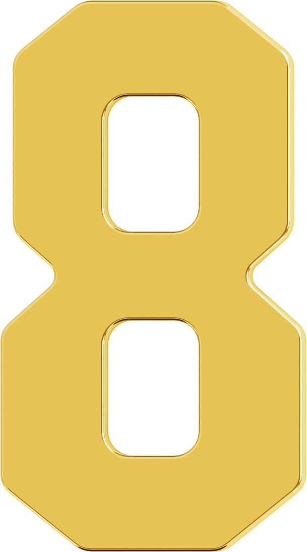 Numeral Trim