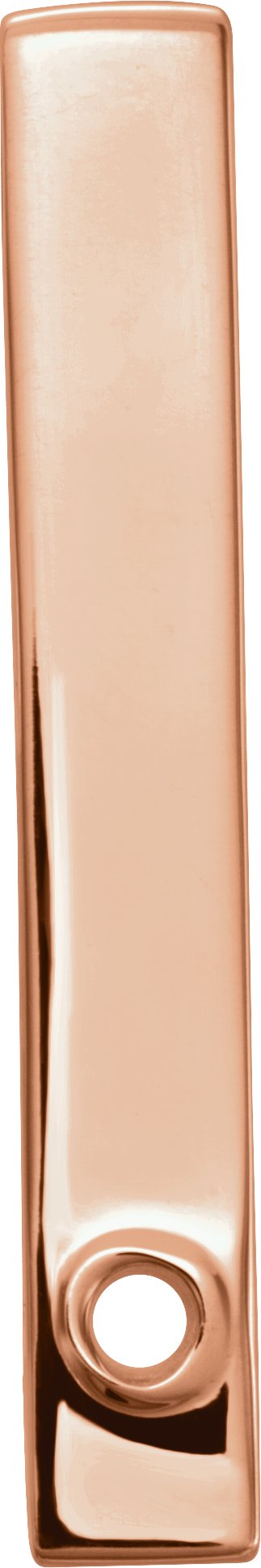Family Engravable Bar Pendant