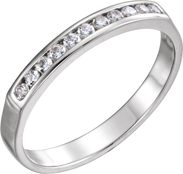 Platinum Diamond Anniversary Band .22 CTW Ref 734999