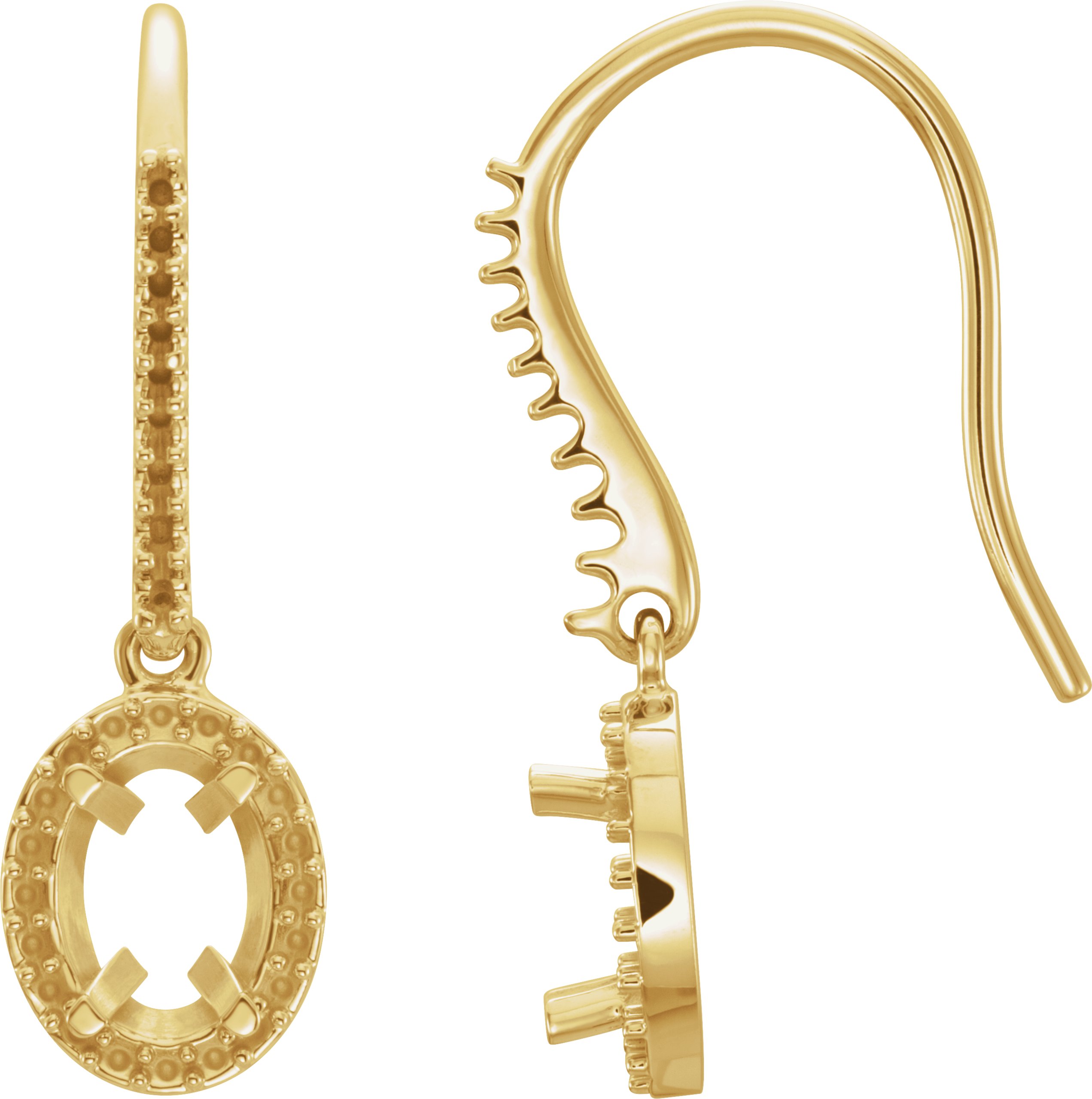 Earrings mountings