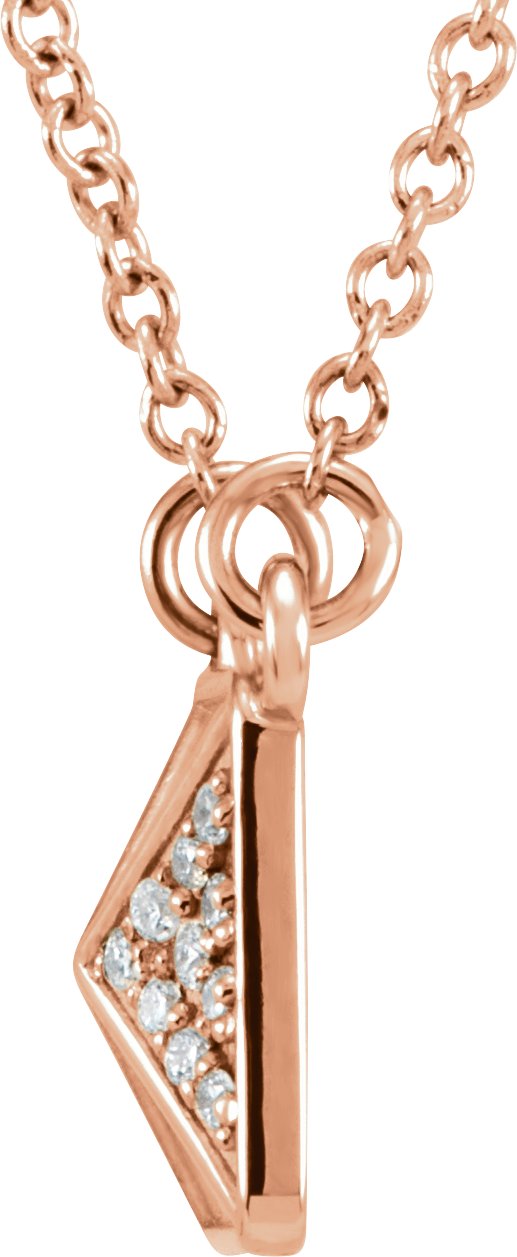 Alternative view of Pyramid Necklace or Center