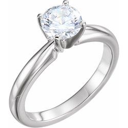 4-Prong Solitaire Ring